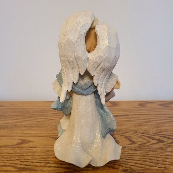 Karen Hahn Angel With Kids Figurine Foundations by Karen Hahn Enesco Group VTG - Picture 9 of 15